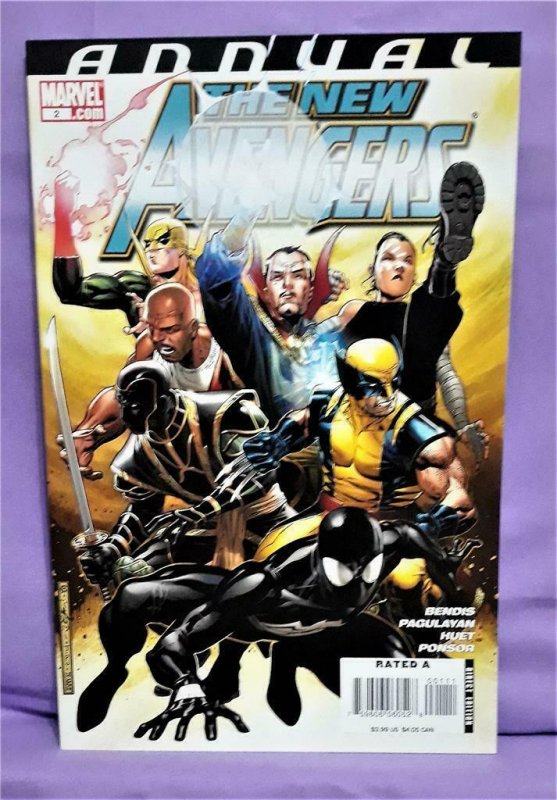 NEW AVENGERS #32 - 37 Annual #2 w/ #35 Venomized Wolverine Cover (Marvel, 2007)! 