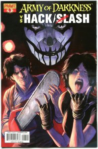 ARMY OF DARKNESS HACK SLASH #4, NM-, 2013, Horror, more AOD in store