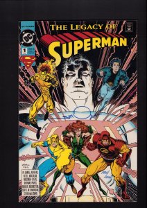Superman: Legacy Of Superman #1 - SIGNED BY WALT SIMONSON! (8.5) 1993