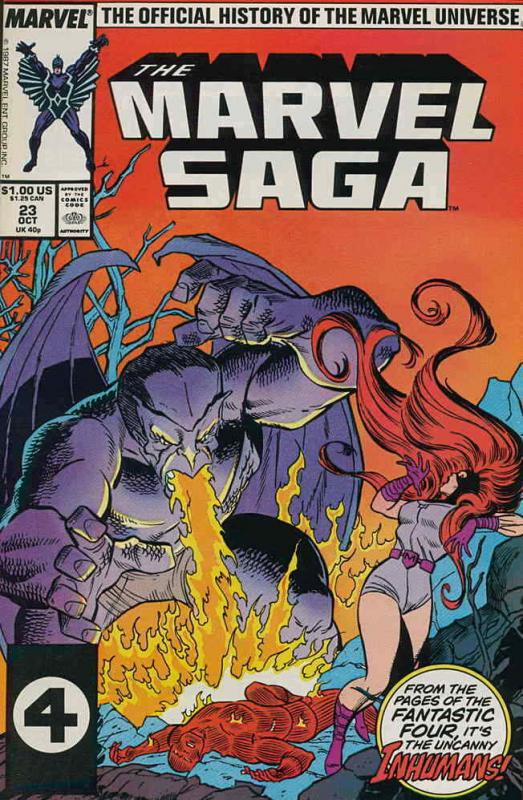 Marvel Saga #23 VF/NM; Marvel | save on shipping - details inside