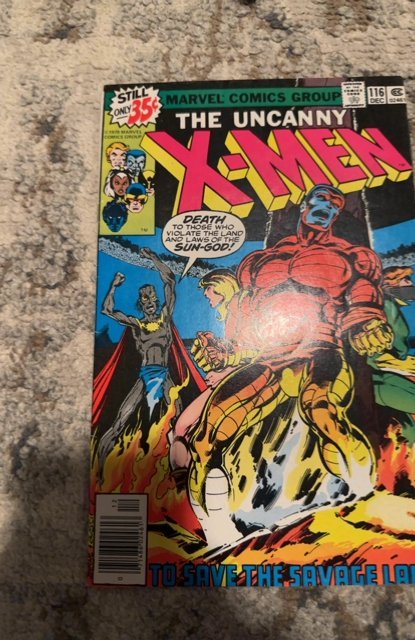 The X-Men #116 (1978)to save the savage land