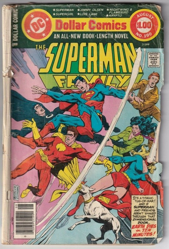 The Superman Family #190 August 1978 DC Dollar Comics