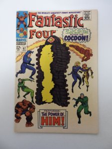 Fantastic Four #67 (1967)  1st App of Him (Warlock) VF- condition