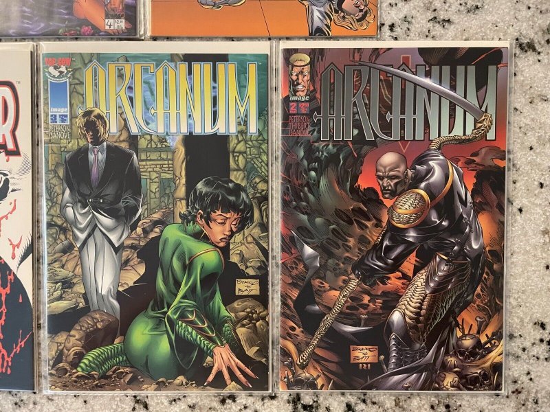 5 Image Comic Books Arcanum # 2 3 + Wildstar # 1 2 + Darkchylde # 4 NM CM63