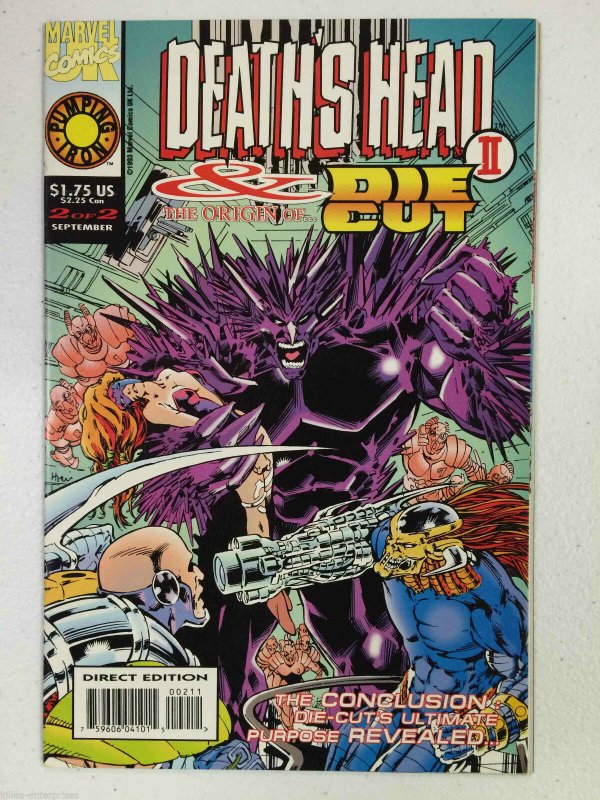Death's Head II and the Origin of Die Cut #2 Comic Book Marvel UK 1993