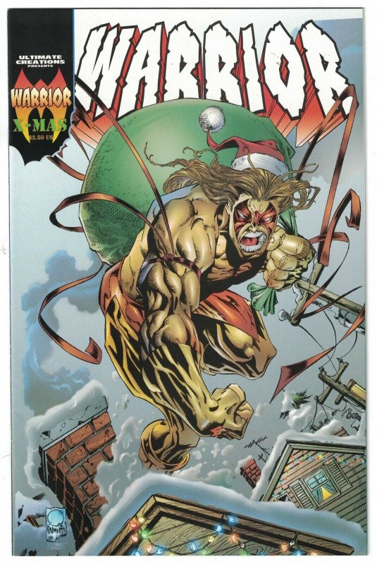 Warrior #1-4 VF/NM complete series + ashcan + x-mas special - ultimate warrior