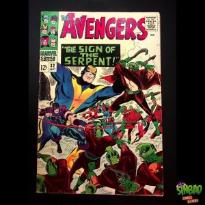 The Avengers, Vol. 1 32A 1st app. Bill Foster, 1st team app. Sons of the Serpent