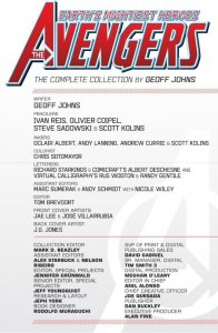 AVENGERS: THE COMPLETE COLLECTION BY GEOFF JOHNS VOL 2 (2013) JAE LEE | TPB