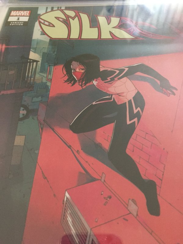 2021 Marvel Comics Silk #1 Bengal Retail Incentive 1:25 Ratio Variant CBCS 9.8