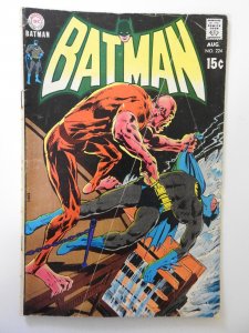 Batman #224 (1970) GD/VG Condition 1/2 in spine split, stamp bc