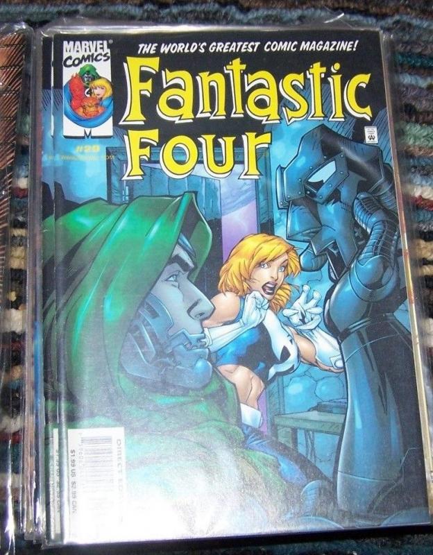 FANTASTIC FOUR  #29  vol 3 2000 marvel DOCTOR DOOM+ frightful FOUR