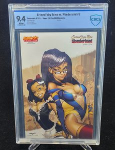 Grimm Fairy Tales vs Wonderland #2 - Alamo City Con Exc - CBCS 9.4 - 2014