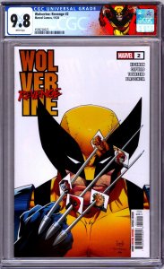 WOLVERINE: REVENGE #2 CGC 9.8 GREG CAPULLO ? CUSTOM WOLVERINE LABEL