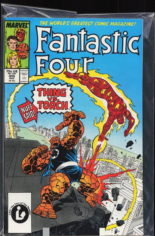 Fantastic Four #305 Direct Edition (1987) Fantastic Four