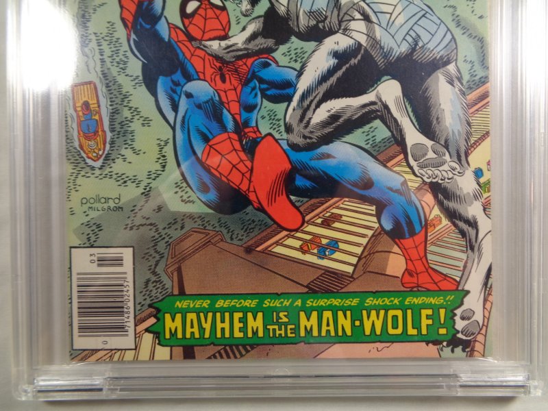 Amazing Spider-Man #190 CBCS 9.2 White Pages Man-Wolf