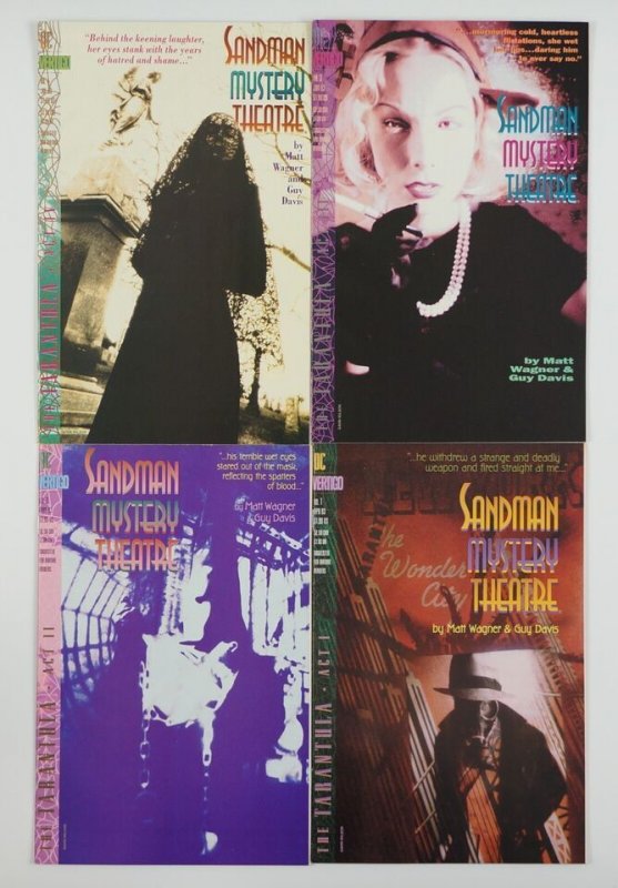 Sandman Mystery Theatre: The Tarantula #1-4 VF/NM complete story ; Vertigo