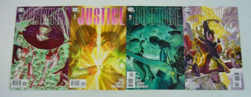 Justice #1-12 VF/NM complete series - alex ross - jim krueger - justice league