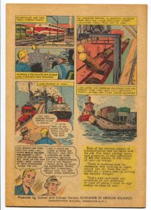 Railroads Deliver The Goods #1  1950's - American Railroads  -FN - Comic Book