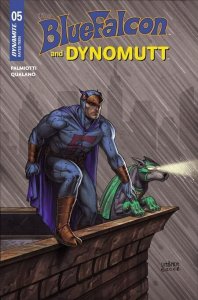 Blue Falcon and Dynomutt #5 2025 Linsner Cover C Dynamite EB68