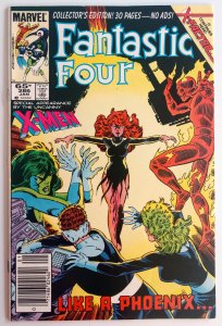 Fantastic Four #286 (VF- 1986) NEWSTAND,  Return of Jean Grey