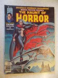 HAUNT OF HORROR # 12 MARVEL 1977 LILITH DRACULA
