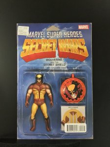 Secret Wars #2 John Tyler Christopher Action Figure (Wolverine) Variant (2015)