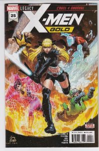 X-MEN GOLD (2017 MARVEL) #25 LEG