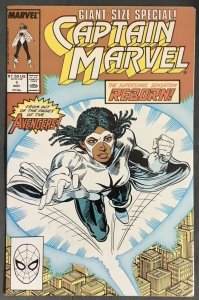 Captain Marvel #1 (1989, Marvel) 1st Solo Monica Rambeau Title. VF+