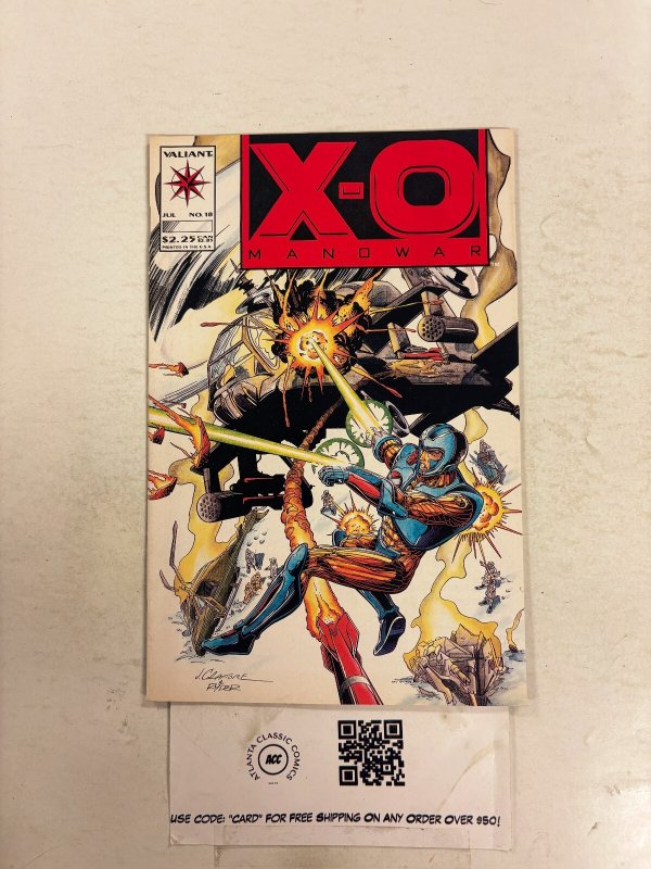 X-O Manowar #18 NM Valiant Comic Books Turok Armorines Harbingers 2 HH109