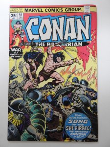 Conan the Barbarian #59 (1976) Origin of Belit! Sharp Fine- Condition!