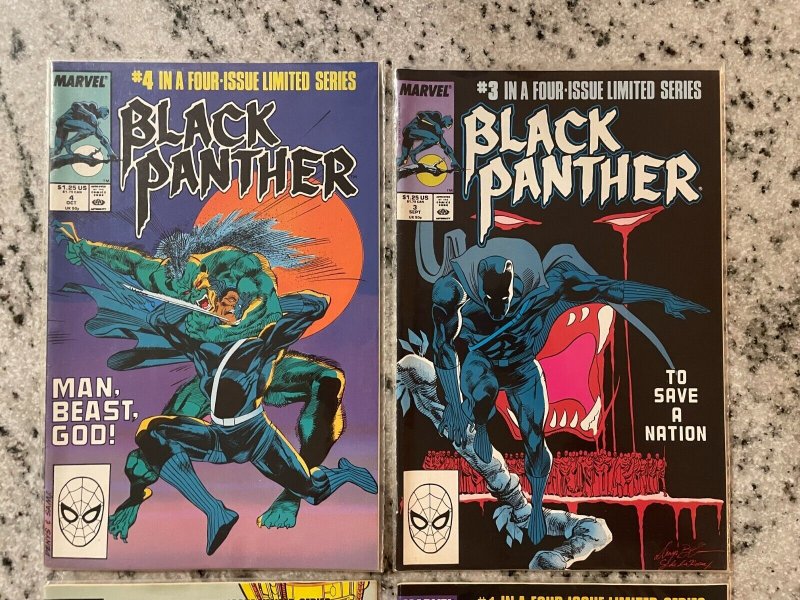 Black Panther Complete Marvel Comics LTD Series # 1 2 3 4 NM X-Men Avengers J910