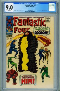 Fantastic Four #67--CGC 9.0--1967--1st HIM/WARLOCK--2042438016