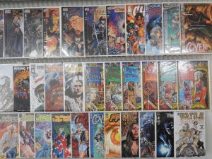 Huge Lot 140+ Comics W/ signed Violent Messiahs, Sam and Twitch+ Avg VF/NM Con.