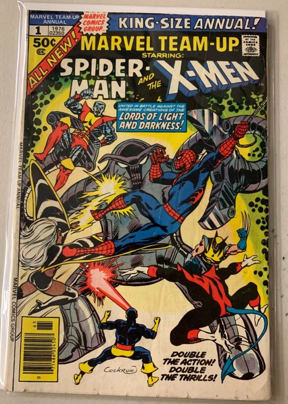 Marvel Team-Up #1 Annual 1st Series (5.0 VG/FN) Spider-Man X-Men (1976)