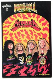 Rock N Roll Comics #2 1989- METALLICA- 1st print