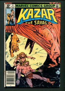 Ka-Zar #6 ( GD ) Newsstand / September 1981