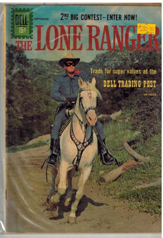 The Lone Ranger Aug  (1961) #141 VF