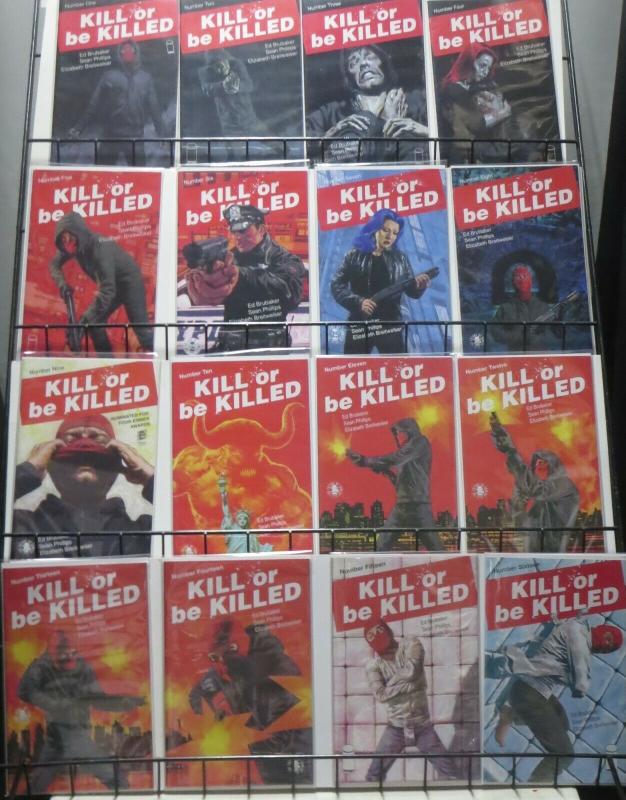 KILL OR BE KILLED (Image, 2017) #1-20 Complete! VF-NM Brubaker,Philips