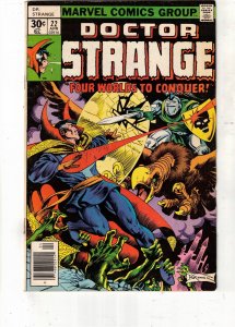 Doctor Strange #22 1977 PRICE DROP! 11.25 1st Appala Queen! Clea key! Nebres! VF