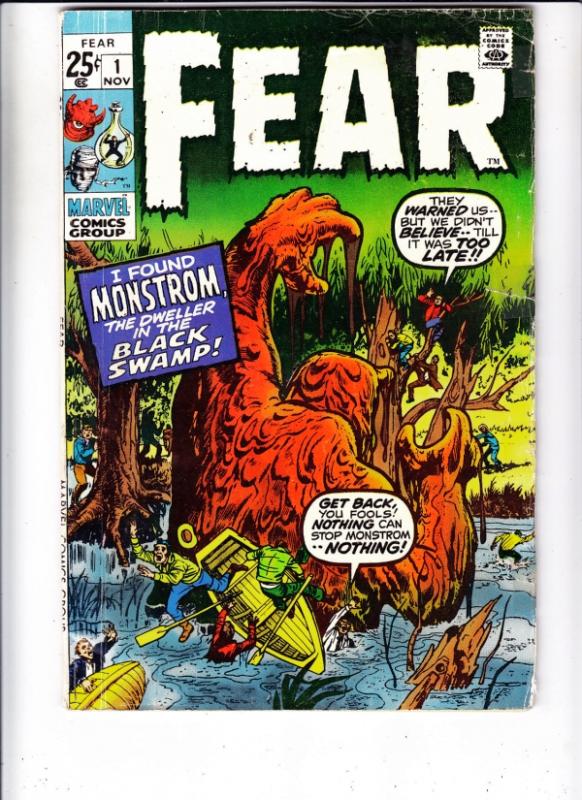 Fear #1 (Nov-70) VG Affordable-Grade 