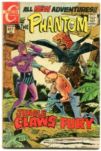 THE PHANTOM #46 1971-CHARLTON COMICS-WILD COVER-SF G