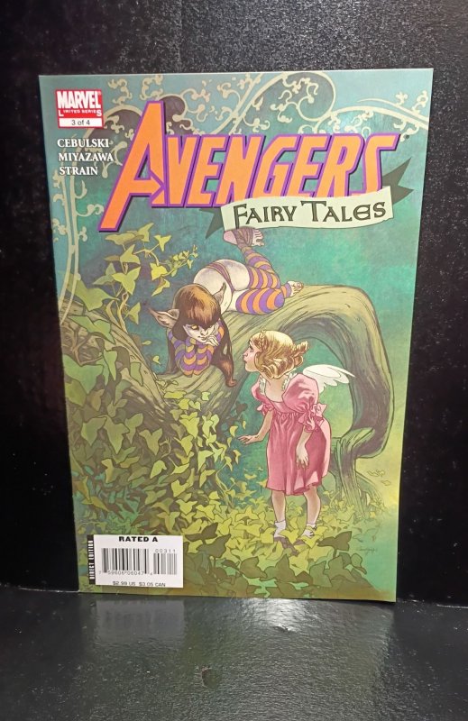 Avengers Fairy Tales #3 (2008) [Alice in Wonderland cvr]