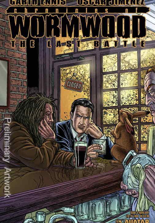 Chronicles of Wormwood: The Last Battle #4C VF/NM ; Avatar | Auxiliary Variant L
