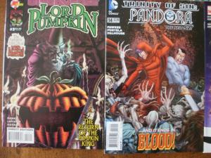 6 Comic: SUPERMAN UNCHAINED #4 ULT. MYSTERY #1 PUMPKIN #3 PANDORA #14 SAMSON #4