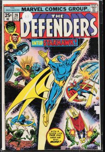 The Defenders #28 (1975) The Defenders [Key Issue]