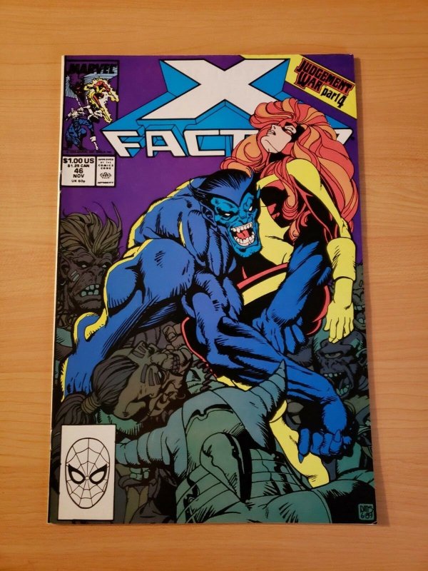 X-Factor #46 Direct Market Edition ~ NEAR MINT NM ~ (1989, Marvel Comics) 