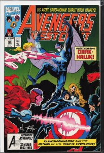 Avengers West Coast #93 (1993) West Coast Avengers / Avengers West Coast