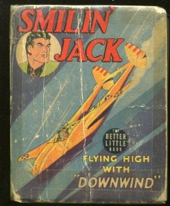 SMILIN' JACK-BIG LITTLE BOOK-#1412-1942-FLYING HIGH WITH DOWNWIND-MOSLEY-good-