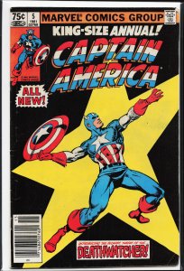 Captain America Annual #5 (1981) Captain America