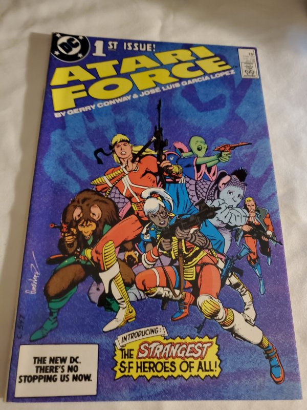 Atari Force 1 Near Mint- Cover by Garcia-Lopez